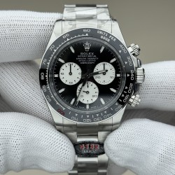 Rolex-Daytona 126529 40mm Le Mans SS/SS Black Dial Clean SH4132 (24Hour Subdial)