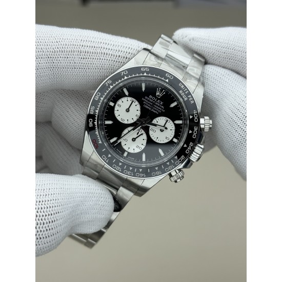 Rolex-Daytona 126529 40mm Le Mans SS/SS Black Dial Clean SH4132 (24Hour Subdial)