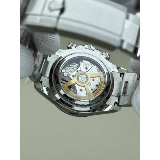 Rolex-Daytona 126529 40mm Le Mans SS/SS Black Dial Clean SH4132 (24Hour Subdial)