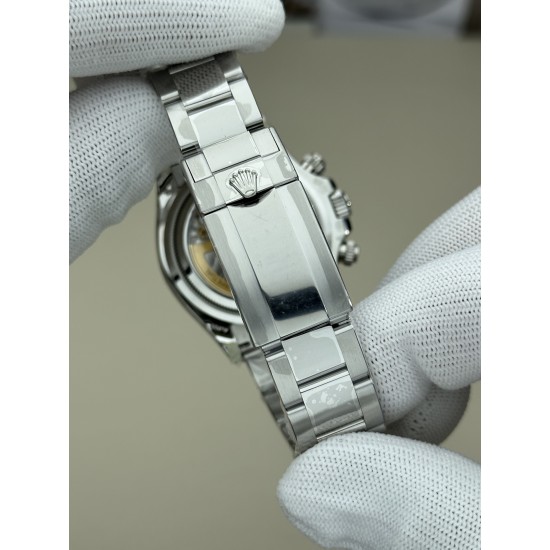 Rolex-Daytona 126529 40mm Le Mans SS/SS Black Dial Clean SH4132 (24Hour Subdial)