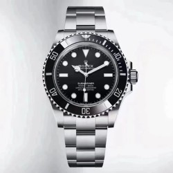 Rolex-Submariner 124060LN 41mm No Date Black Dial VSF VS3230 Super Clone