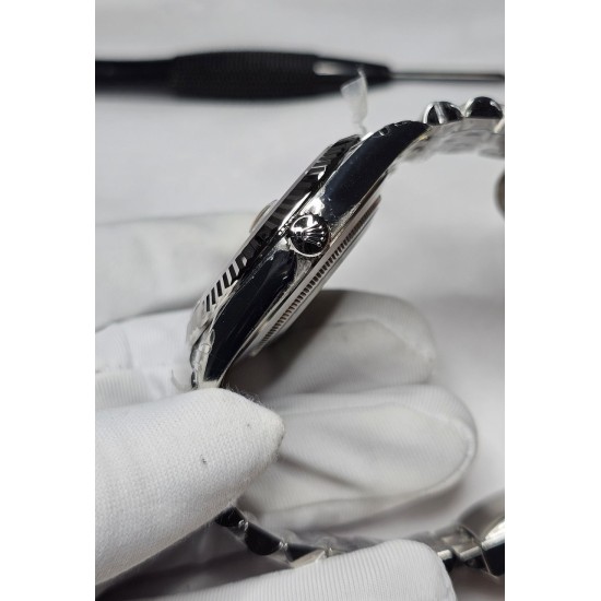 Rolex-Datejust 126234 41mm Jub SS/SS Blue Texetured Dial VSF SH3235