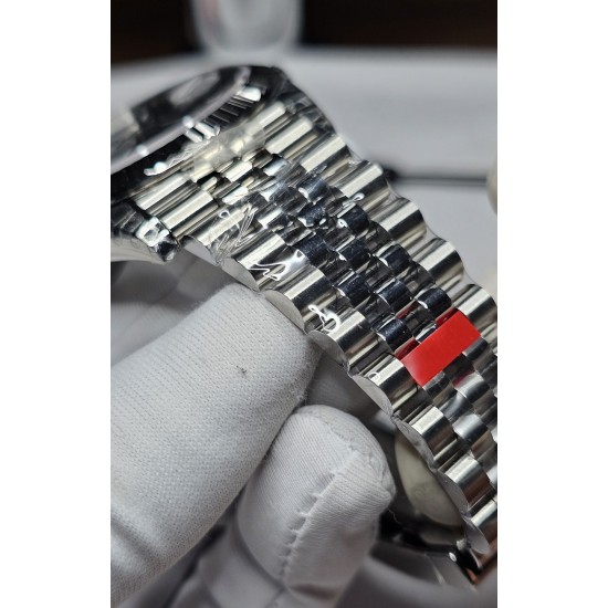 Rolex-Datejust 126234 41mm Jub SS/SS Blue Texetured Dial VSF SH3235