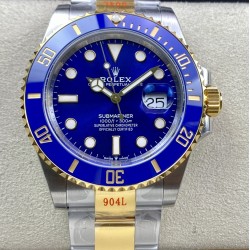 Rolex-Submariner 116613LB Bluesy 41mm 904L YG/SS Blue Dial VSF VS3235