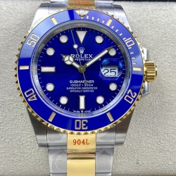 Rolex-Submariner 116613LB Bluesy 41mm 904L YG/SS Blue Dial VSF VS3235
