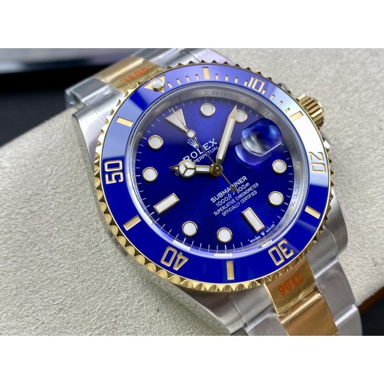 Rolex-Submariner 116613LB Bluesy 41mm 904L YG/SS Blue Dial VSF VS3235