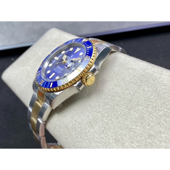 Rolex-Submariner 116613LB Bluesy 41mm 904L YG/SS Blue Dial VSF VS3235