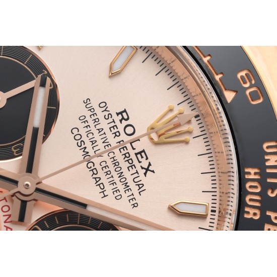 Rolex-Daytona 126515 40mm RG/RU Champagne/Stk Clean DD4131 Super Clone