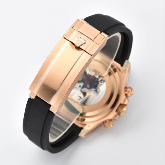 Rolex-Daytona 126515 40mm RG/RU Champagne/Stk Clean DD4131 Super Clone