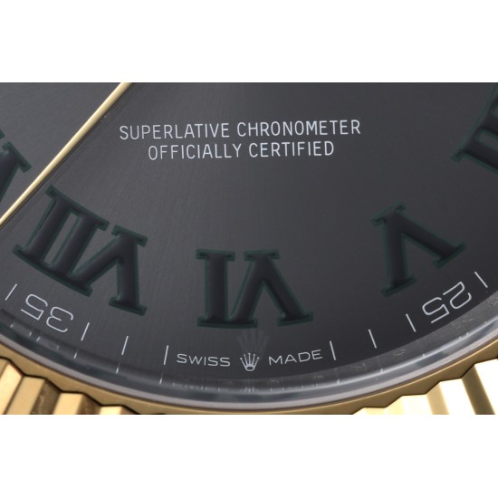 Rolex-Datejust 126333 41mm Jub YG/SS Grey/Rmn ARF SH3235(Tungsten Heavy Version)