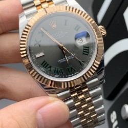 Rolex-Datejust 126333 41mm Jub YG/SS Grey/Rmn ARF SH3235(Tungsten Heavy Version)