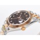 Rolex- Datejust 126331 41mm Jub RG/SS Brown/Diamond ARF SH3235(Tungsten Heavy Version) Super Clone