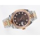 Rolex- Datejust 126331 41mm Jub RG/SS Brown/Diamond ARF SH3235(Tungsten Heavy Version) Super Clone
