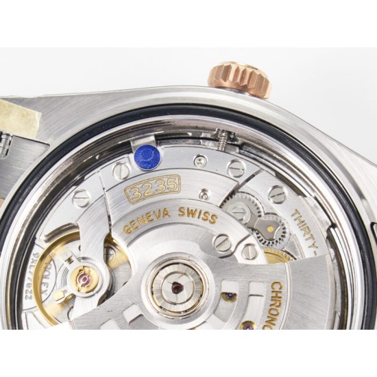 Rolex- Datejust 126331 41mm Jub RG/SS Brown/Diamond ARF SH3235(Tungsten Heavy Version) Super Clone