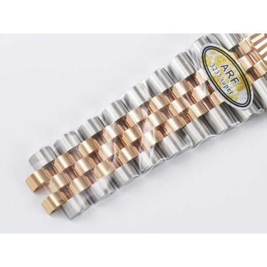 Rolex- Datejust 126331 41mm Jub RG/SS Brown/Diamond ARF SH3235(Tungsten Heavy Version) Super Clone