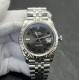 Rolex- Datejust 126334 41mm Wimbledon Jub SS/SS Grey Dial VSF VS3235 Super Clone