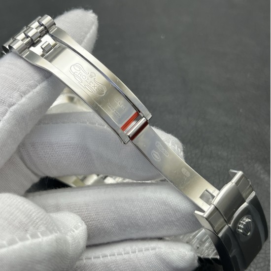 Rolex- Datejust 126334 41mm Wimbledon Jub SS/SS Grey Dial VSF VS3235 Super Clone