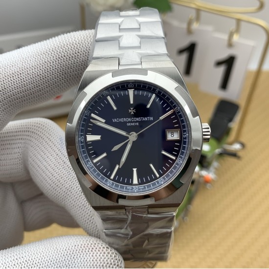 Vacheron Constantin- Overseas 4500V 41mm SS/SS Blue/Stk PPF A5100
