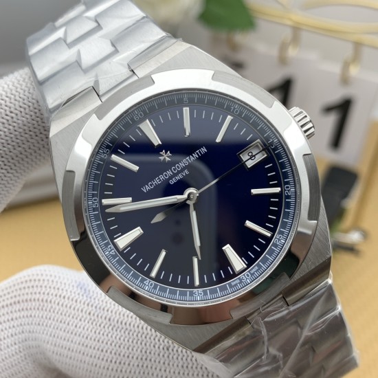 Vacheron Constantin- Overseas 4500V 41mm SS/SS Blue/Stk PPF A5100