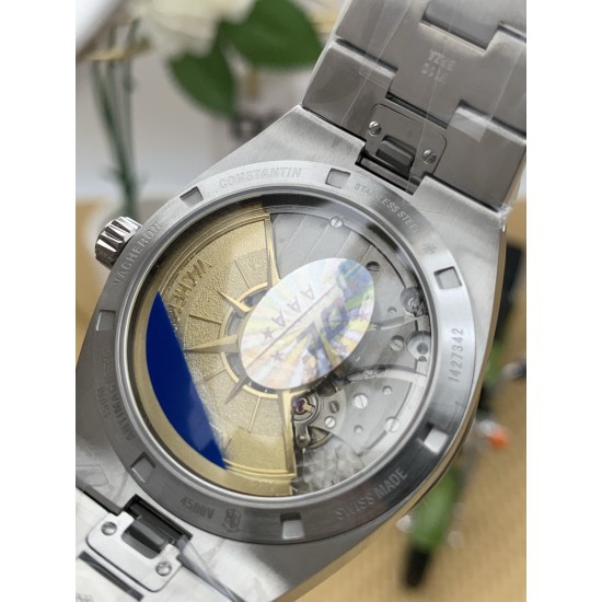 Vacheron Constantin- Overseas 4500V 41mm SS/SS White/Stk PPF A5100