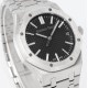 Audemars Piguet-Royal Oak 41mm 15510 SS/SS Black/Stk APSF A4302 Super Clone