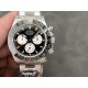 Rolex-Daytona 126529 40mm Le Mans SS/SS Black Dial QF V9 DD4132 Max(Gain Weight) (24Hour Subdial)