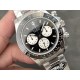 Rolex-Daytona 126529 40mm Le Mans SS/SS Black Dial QF V9 DD4132 Max(Gain Weight) (24Hour Subdial)