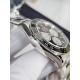 Rolex-Daytona 126529 40mm Le Mans Platinum Wrapped On SS/SS Black Dial QF V9 DD4132 Max(Gain Weight) (24Hour Subdial)