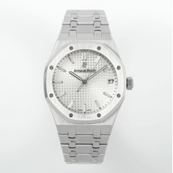 Audemars Piguet-Royal Oak 41mm 15500 SS/SS Silver/Stk APSF A4302 Super Clone