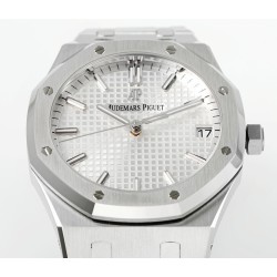 Audemars Piguet-Royal Oak 41mm 15500 SS/SS Silver/Stk APSF A4302 Super Clone