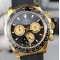 Rolex-Daytona 126518 40mm YG/RU Gold/Black VSF V2 DD4131(18K Yellow Gold Wrapped) Supper Clone