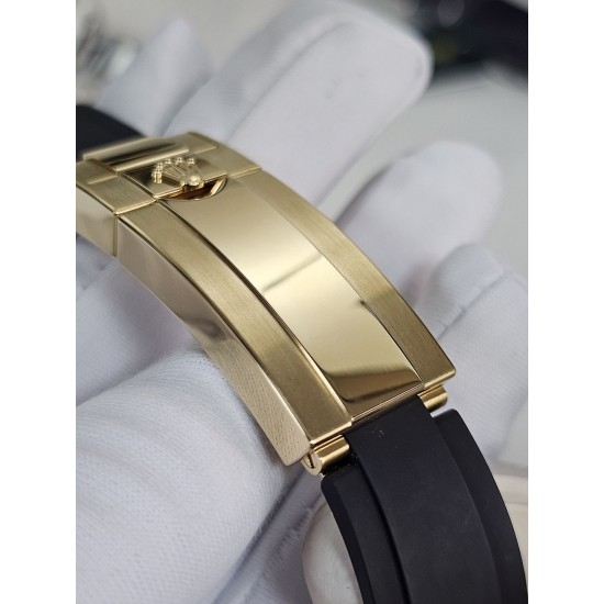 Rolex-Daytona 126518 40mm YG/RU Gold/Black VSF V2 DD4131(18K Yellow Gold Wrapped) Supper Clone