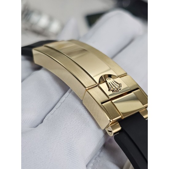 Rolex-Daytona 126518 40mm YG/RU Gold/Black VSF V2 DD4131(18K Yellow Gold Wrapped) Supper Clone