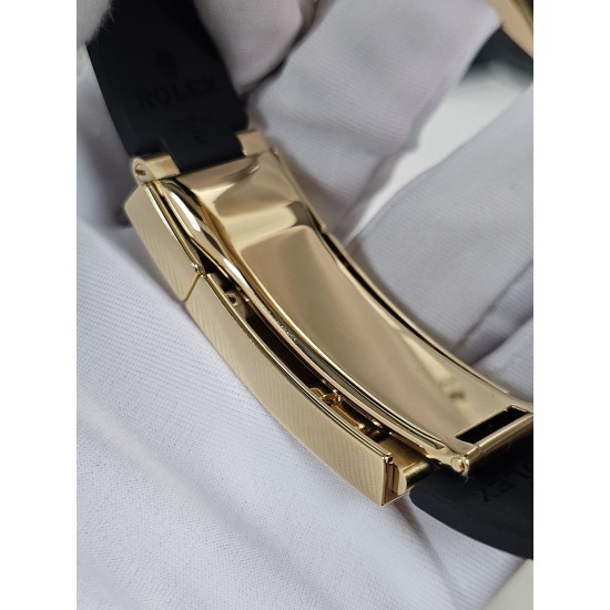 Rolex-Daytona 126518 40mm YG/RU Gold/Black VSF V2 DD4131(18K Yellow Gold Wrapped) Supper Clone