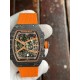 Richard Mille-RM67-02 Lando Norris 39mm Customed Black Skeleton Dial on Orange Strap VAF CRMA7
