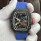 Richard Mille-RM67-02 France Black Customed Black Skeleton Dial on Blue Strap VAF CRMA7