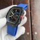 Richard Mille-RM67-02 France Black Customed Black Skeleton Dial on Blue Strap VAF CRMA7