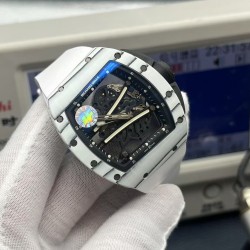 Richard Mille RM061 42mm Carbon Fiber/Rubber Strap Black Skeleton Dial ZF RMUL2