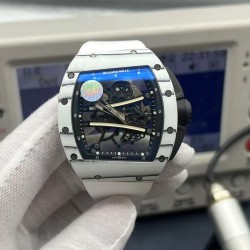 Richard Mille RM061 42mm Carbon Fiber/Rubber Strap Black Skeleton Dial ZF RMUL2