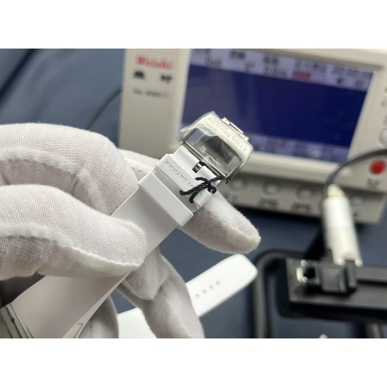 Richard Mille RM061 42mm Carbon Fiber/Rubber Strap Black Skeleton Dial ZF RMUL2