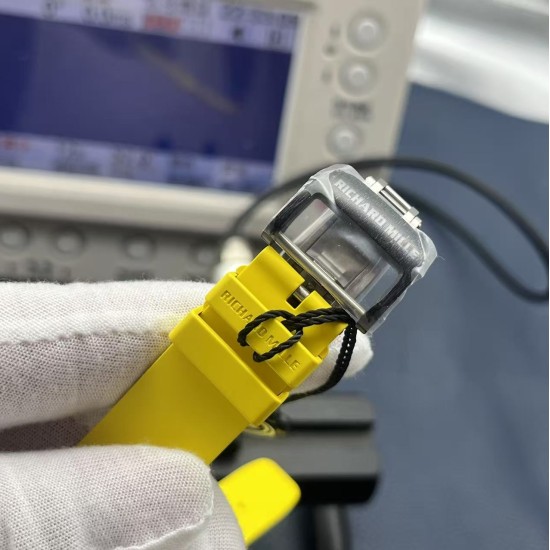 Richard Mille RM061 42mm Carbon Fiber/Rubber Strap Skeleton Dial ZF RMUL2 Super Clone