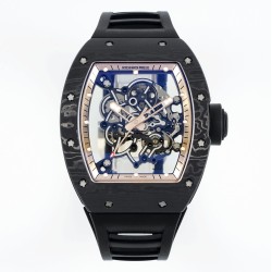 Richard Mille-RM055 43mm Gold NTPT/RU Skeleton Dial UOKF RMUL2 Super Clone