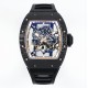 Richard Mille-RM055 43mm Gold NTPT/RU Skeleton Dial UOKF RMUL2 Super Clone