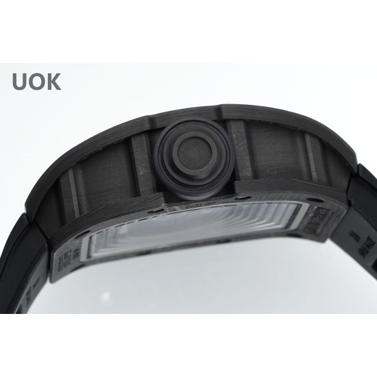 Richard Mille-RM055 43mm Gold NTPT/RU Skeleton Dial UOKF RMUL2 Super Clone