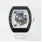 Richard Mille 43mm RM055 White NTPT/RU Skeleton Dial UOKF RMUL2 Super Clone