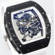 Richard Mille 43mm RM055 White NTPT/RU Skeleton Dial UOKF RMUL2 Super Clone