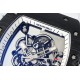 Richard Mille 43mm RM055 White NTPT/RU Skeleton Dial UOKF RMUL2 Super Clone