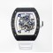 Richard Mille 43mm RM055 White NTPT/RU Skeleton Dial UOKF RMUL2 Super Clone