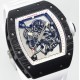 Richard Mille 43mm RM055 White NTPT/RU Skeleton Dial UOKF RMUL2 Super Clone