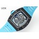 Richard Mille 43mm RM055 Yas Marina Circuit Blue NTPT/RU Skeleton Dial UOKF RMUL2 Super Clone
